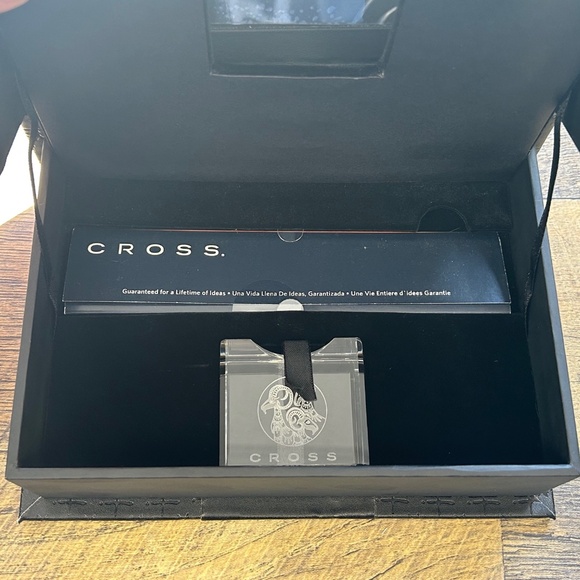 NIB Cross Sauvage 2015 Year Of The Goat Moonlit Black Lacquer Ballpoint Pen - Picture 8 of 12